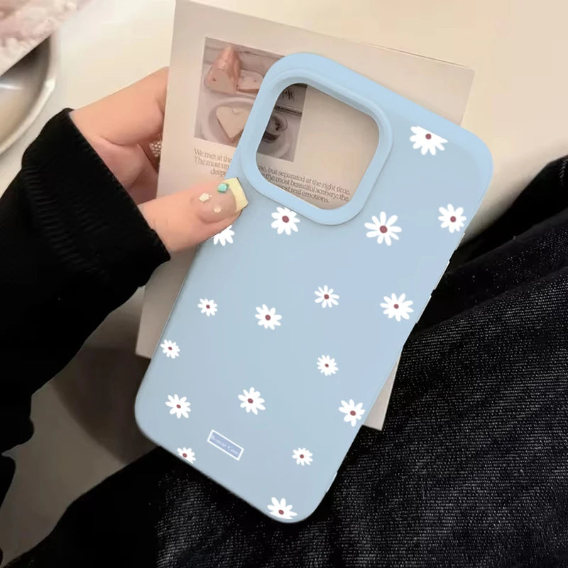 Daisy – Soft Silikon Handyhülle mit Blumenmotiv