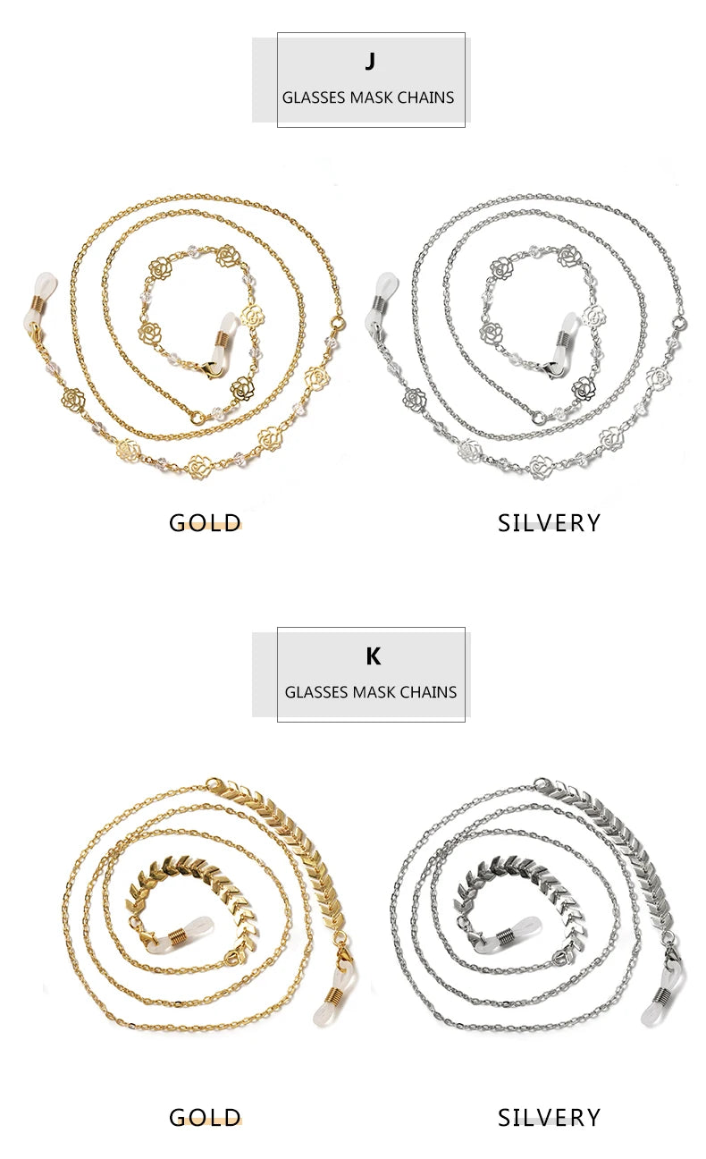 Cleo – Elegante Brillenkette