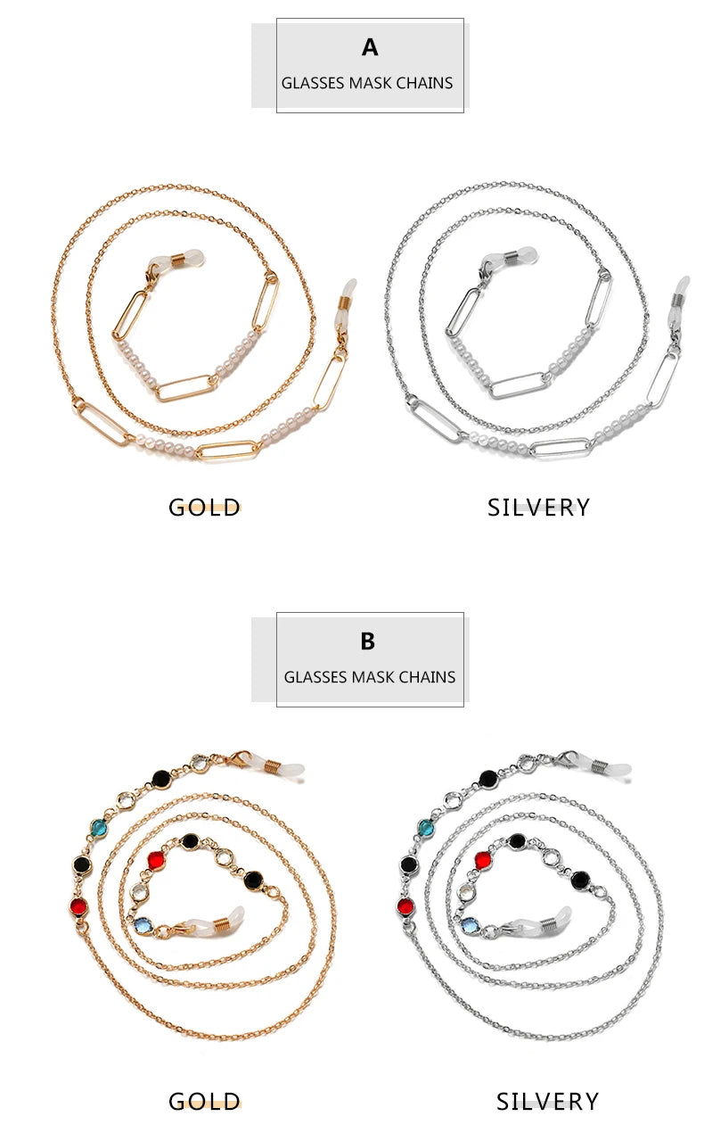 Cleo – Elegante Brillenkette