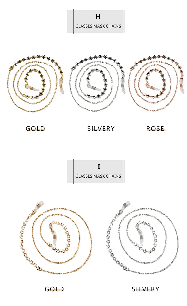 Cleo – Elegante Brillenkette