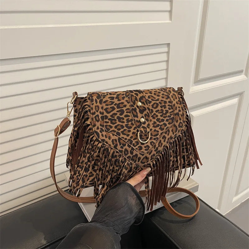 Tassel – Vintage Umhängetasche mit Fransen