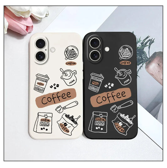 Coffee – Handyhülle mit Kaffee-Design