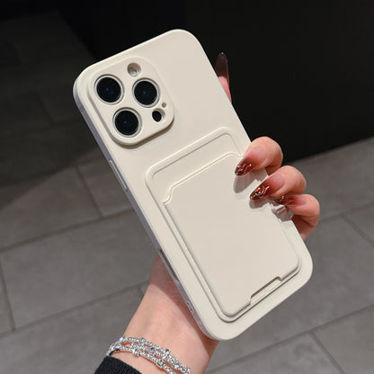 Luxe – Silikon Handyhülle mit Kartenfach
