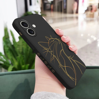 Cat – Silikon Handyhülle mit Katzen-Design