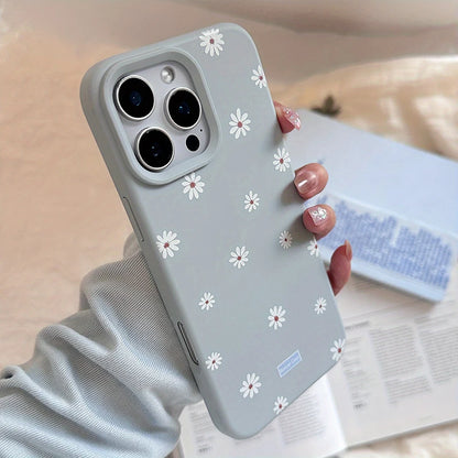 Daisy – Soft Silikon Handyhülle mit Blumenmotiv