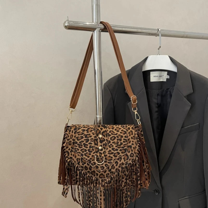 Tassel – Vintage Umhängetasche mit Fransen