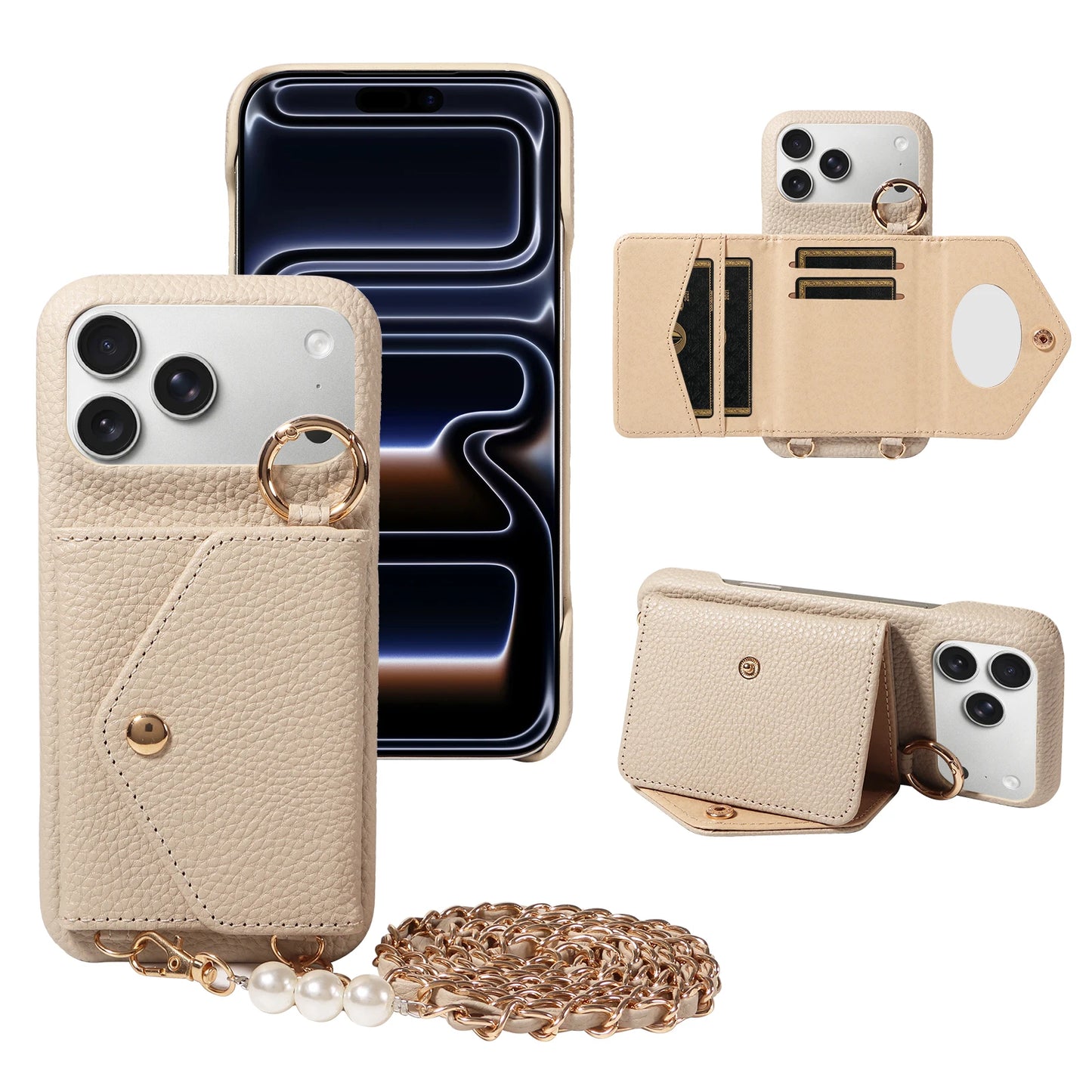Mirror – Handyhülle mit Spiegel & Tasche