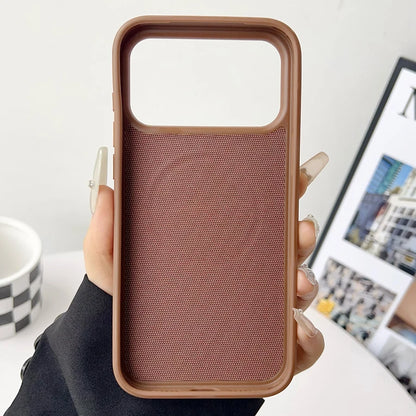 Woven – Magnetische Handyhülle mit gewebtem Design