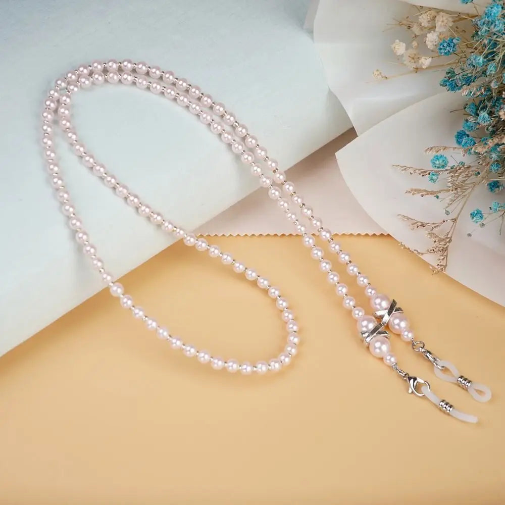Elegance – Elegante Perlen-Brillenkette