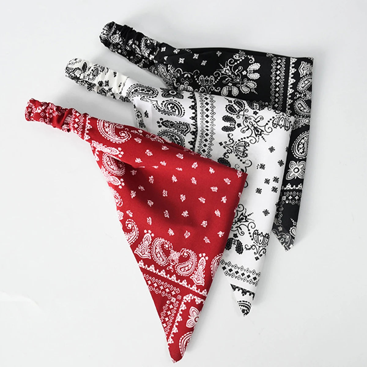 Paisley – Elastisches Haarband mit Print