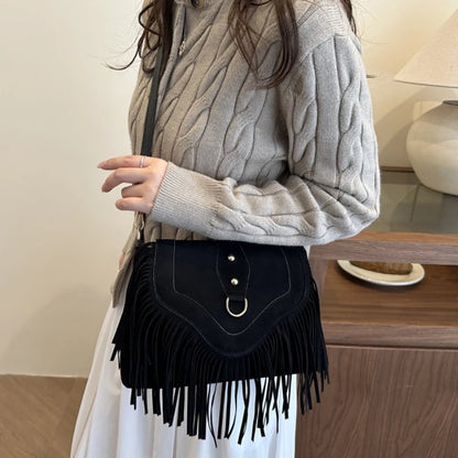 Tassel – Vintage Umhängetasche mit Fransen