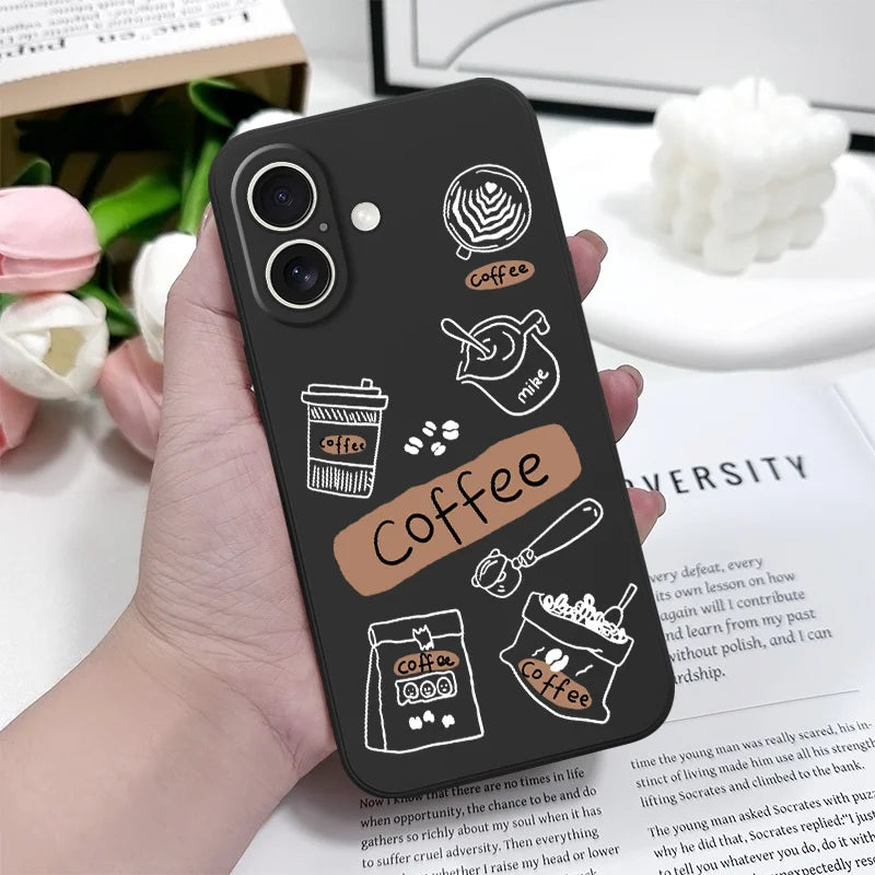 Coffee – Handyhülle mit Kaffee-Design