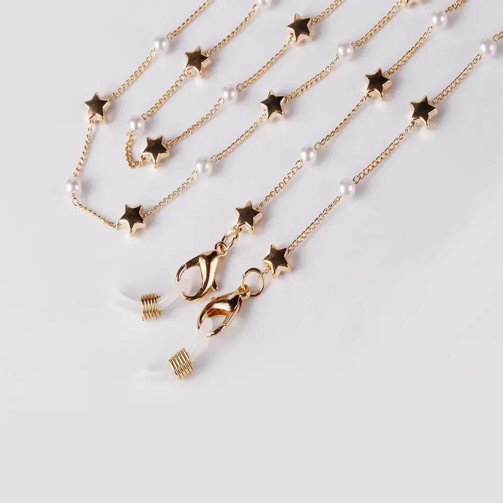 Elegance – Elegante Perlen-Brillenkette