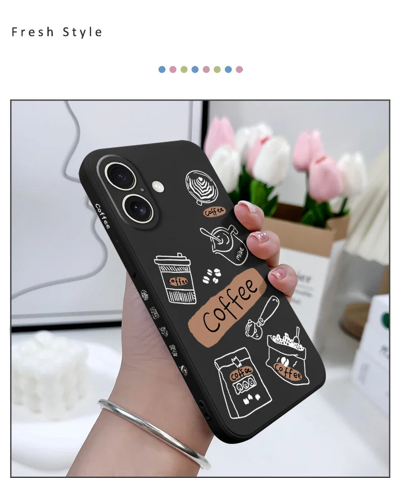 Coffee – Handyhülle mit Kaffee-Design