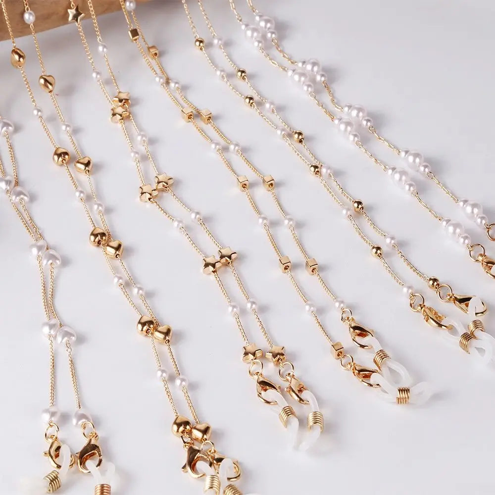 Elegance – Elegante Perlen-Brillenkette
