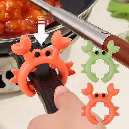 Crab – Silikonhalter für Kochutensilien
