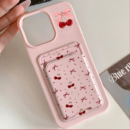 Cherry – Handyhülle mit Kartenfach