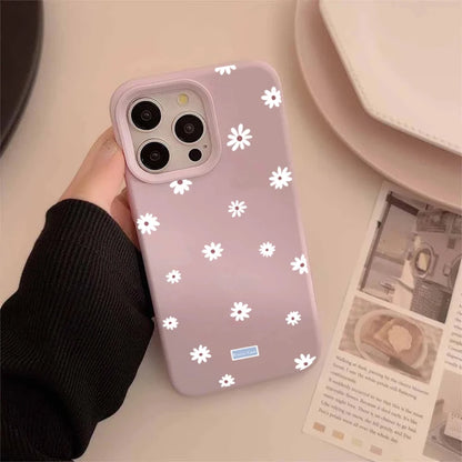 Daisy – Soft Silikon Handyhülle mit Blumenmotiv