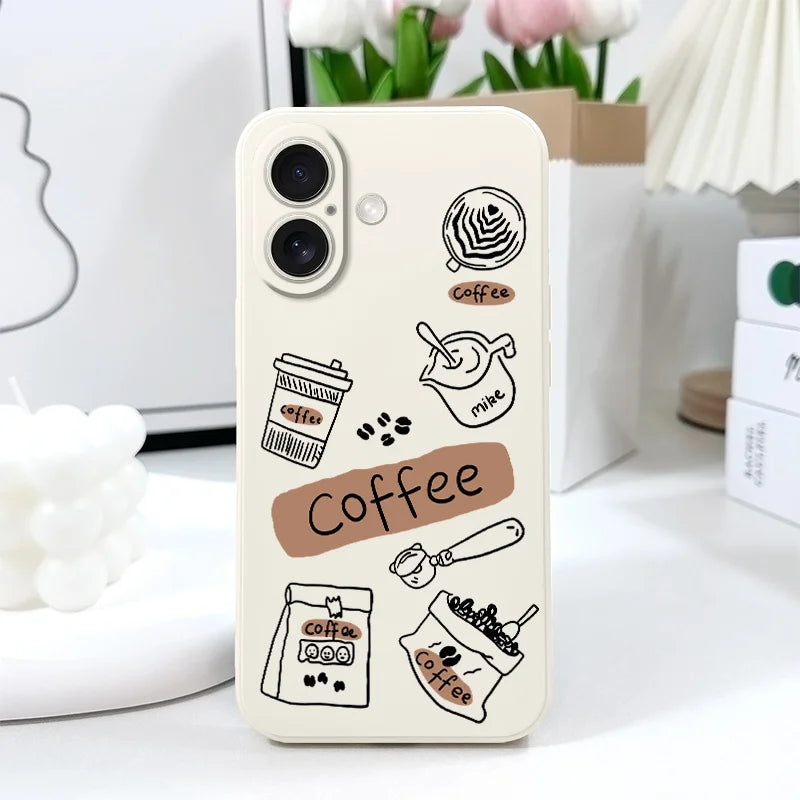 Coffee – Handyhülle mit Kaffee-Design