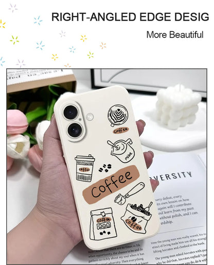 Coffee – Handyhülle mit Kaffee-Design