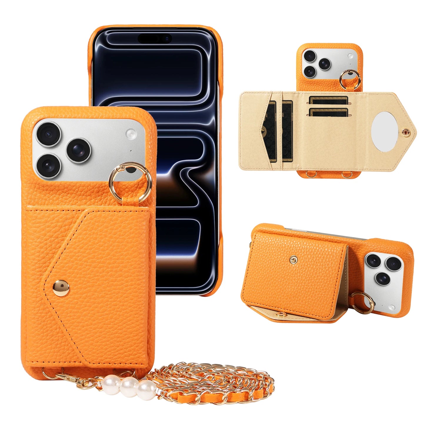 Mirror – Handyhülle mit Spiegel & Tasche