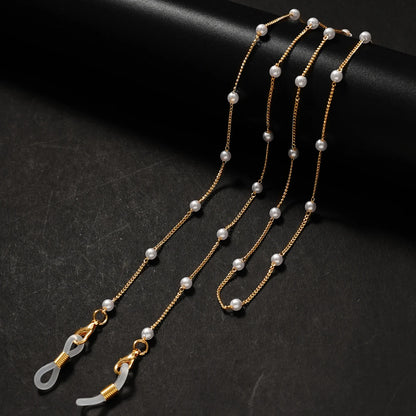 Pearl – Brillenkette mit Perlen- & Kristall-Design