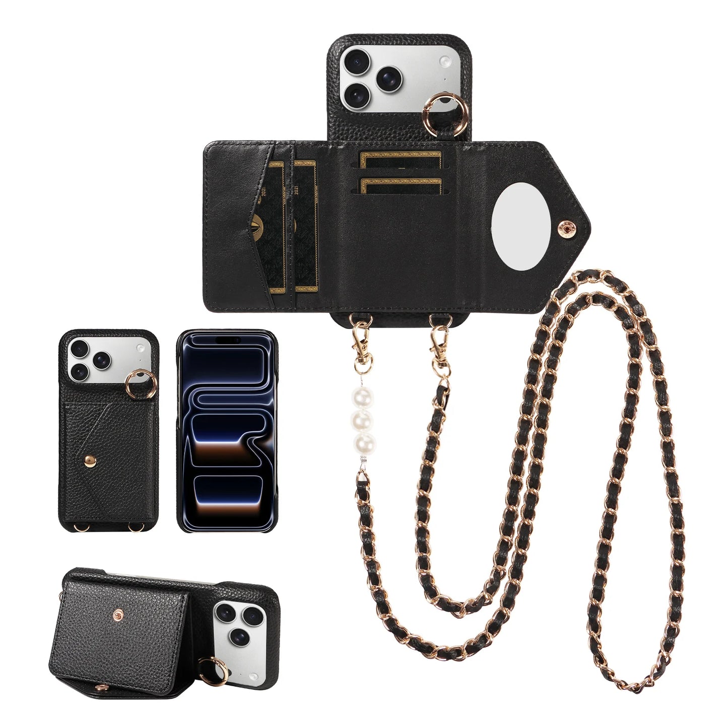 Mirror – Handyhülle mit Spiegel & Tasche