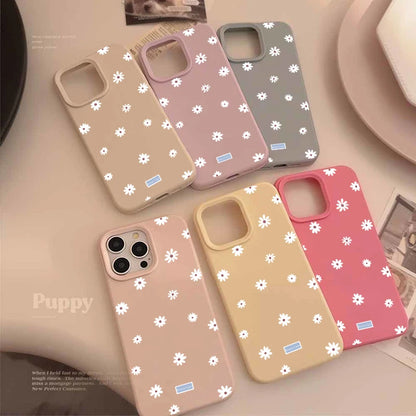 Daisy – Soft Silikon Handyhülle mit Blumenmotiv