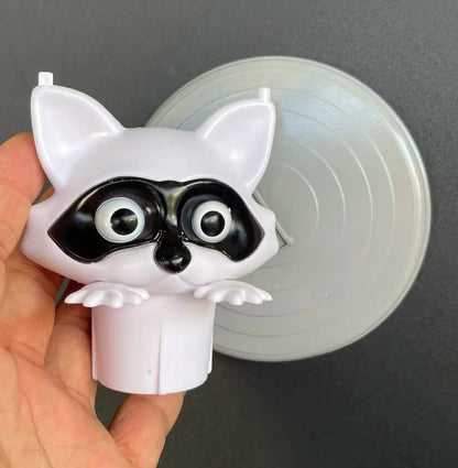 Waschbär – Toilettenpapierhalter mit Waschbär-Design
