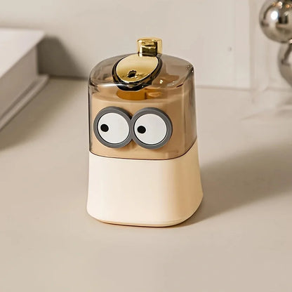 Pop – Cartoon-Zahnstocherhalter mit Druckmechanismus