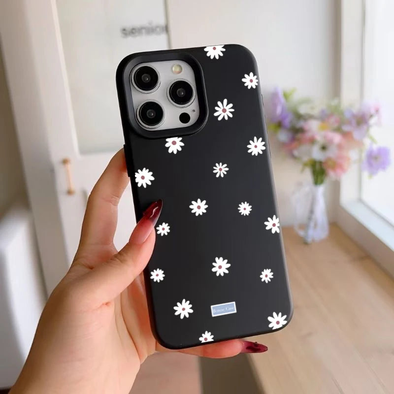 Daisy – Soft Silikon Handyhülle mit Blumenmotiv