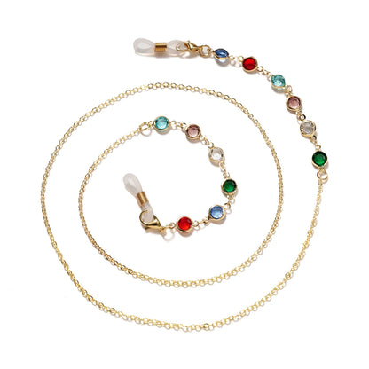 Pearl – Brillenkette mit Perlen- & Kristall-Design