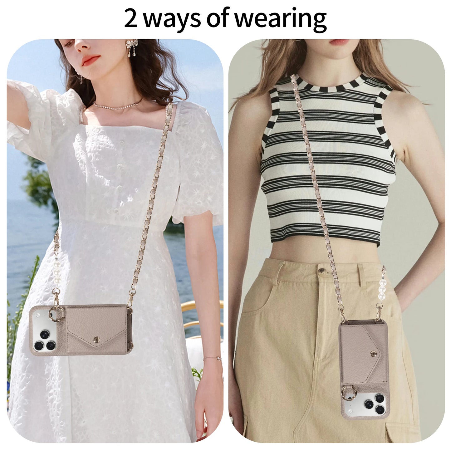 Mirror – Handyhülle mit Spiegel & Tasche