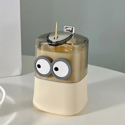 Pico – Cartoon-Zahnstocherhalter mit Druckmechanismus