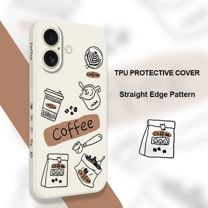 Coffee – Handyhülle mit Kaffee-Design