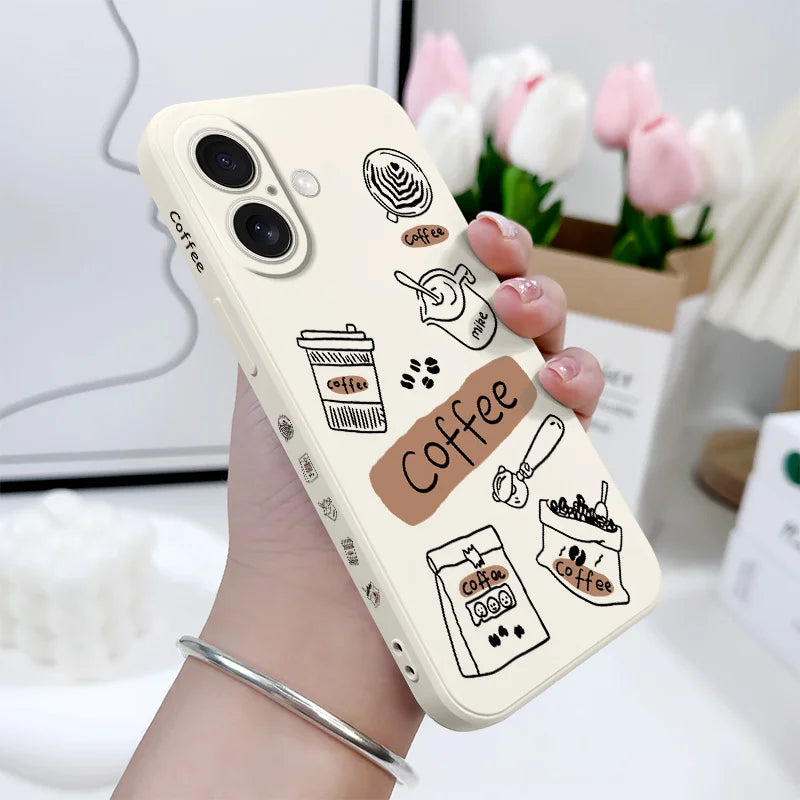Coffee – Handyhülle mit Kaffee-Design
