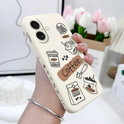 Coffee – Handyhülle mit Kaffee-Design