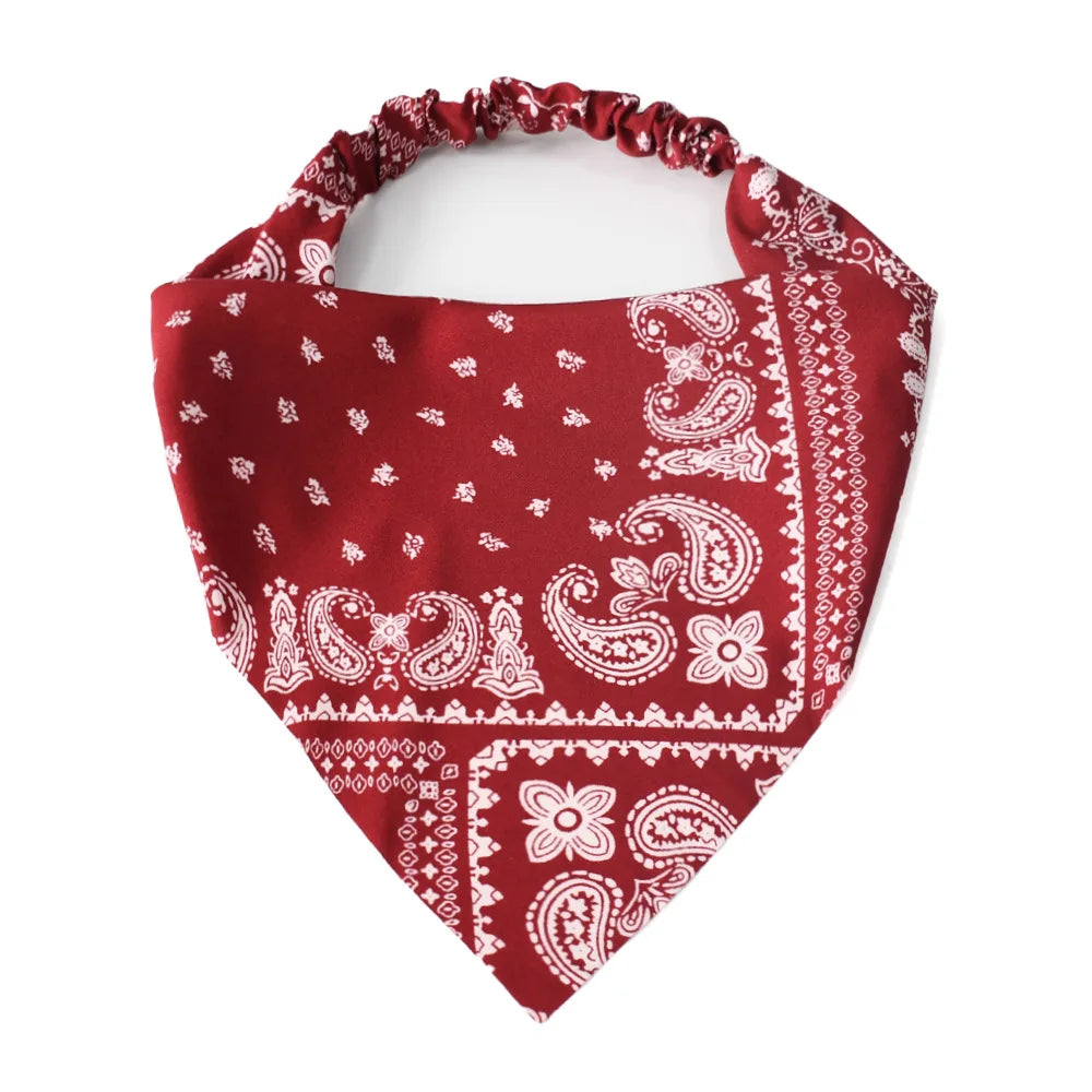Paisley – Elastisches Haarband mit Print