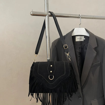 Tassel – Vintage Umhängetasche mit Fransen