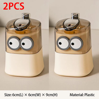 Pico – Cartoon-Zahnstocherhalter mit Druckmechanismus