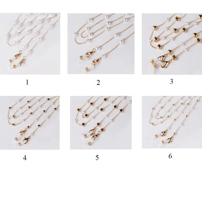 Elegance – Elegante Perlen-Brillenkette