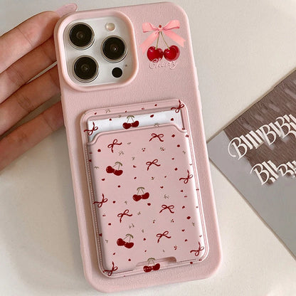 Cherry – Handyhülle mit Kartenfach
