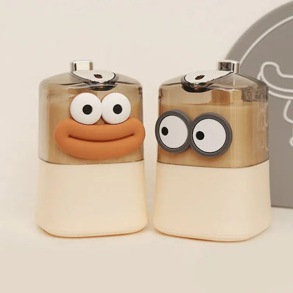 Pop – Cartoon-Zahnstocherhalter mit Druckmechanismus