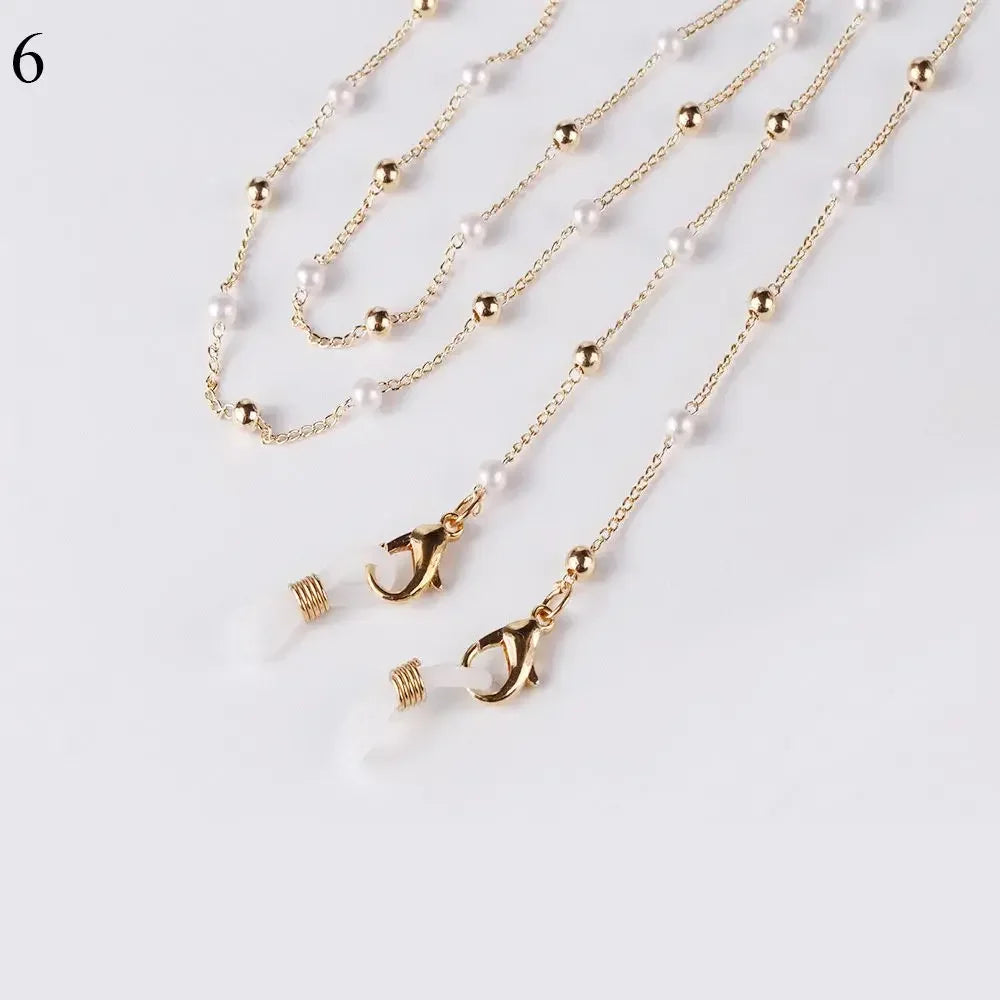 Elegance – Elegante Perlen-Brillenkette
