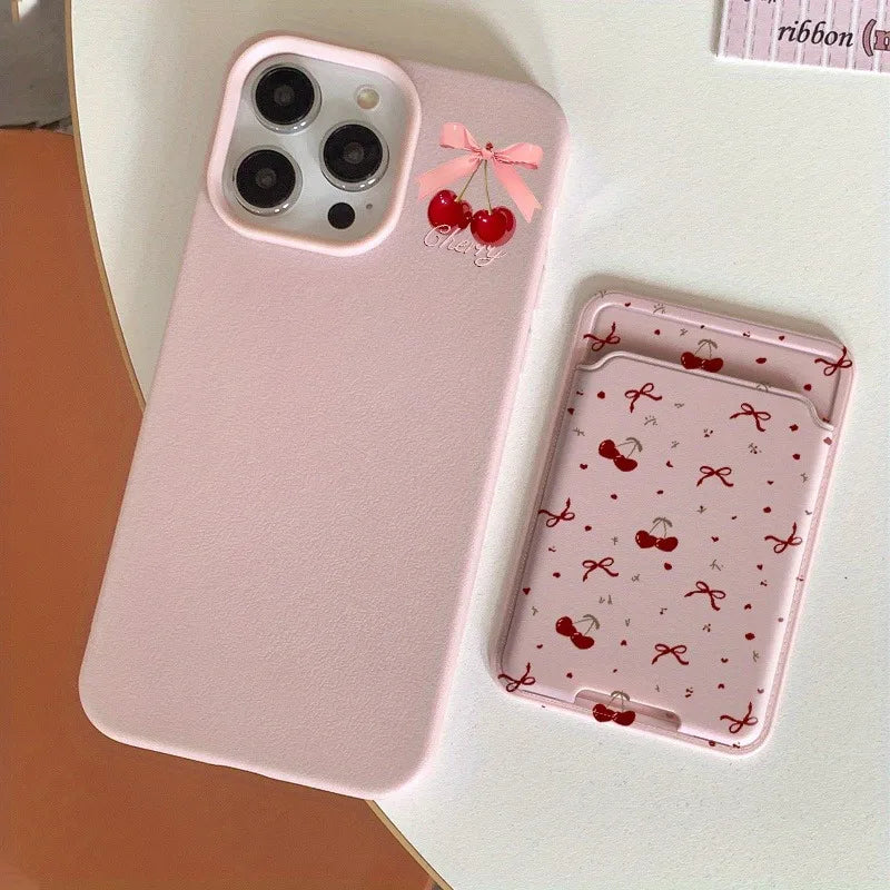 Cherry – Handyhülle mit Kartenfach