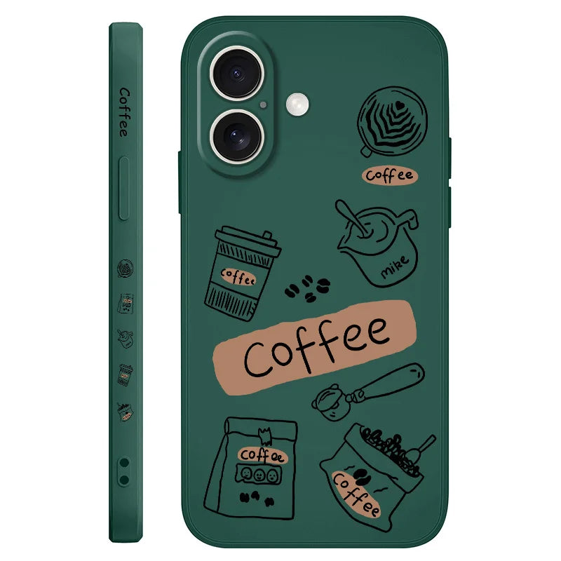 Coffee – Handyhülle mit Kaffee-Design