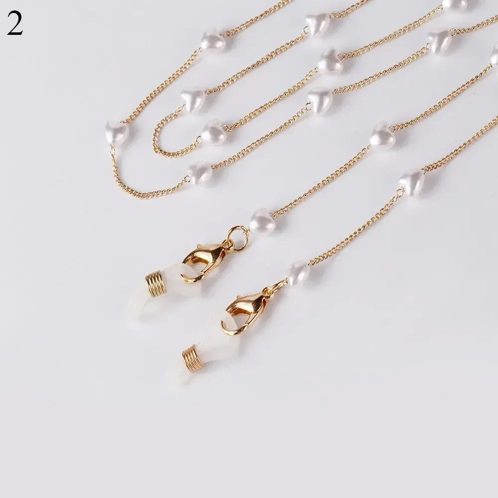 Elegance – Elegante Perlen-Brillenkette