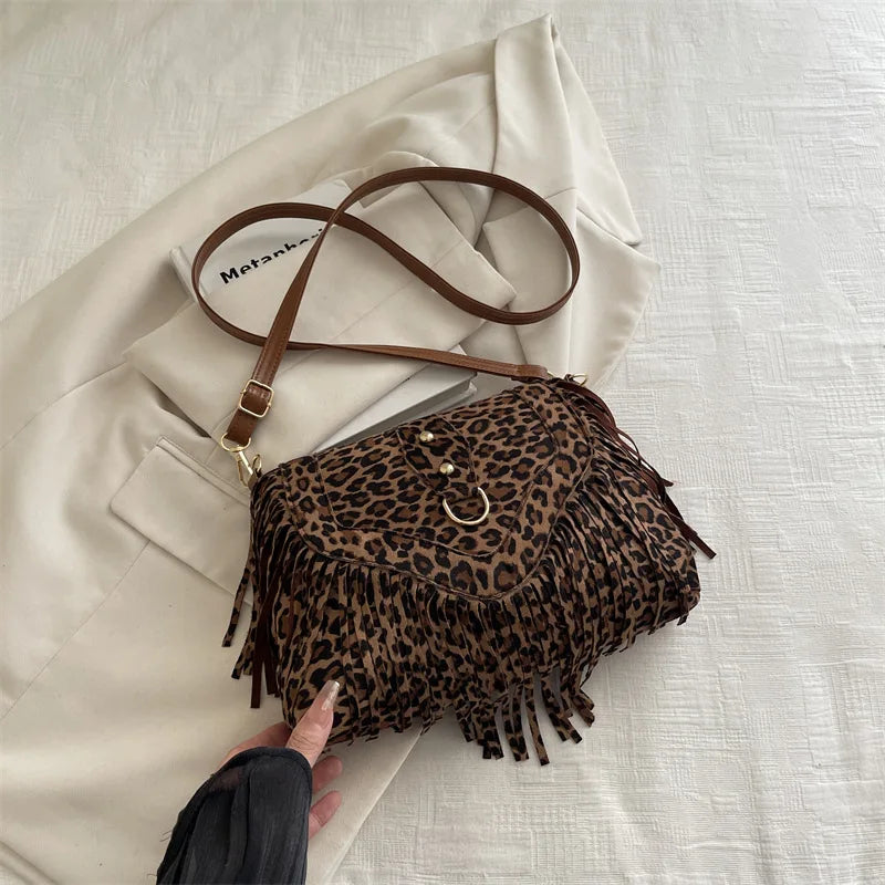 Tassel – Vintage Umhängetasche mit Fransen