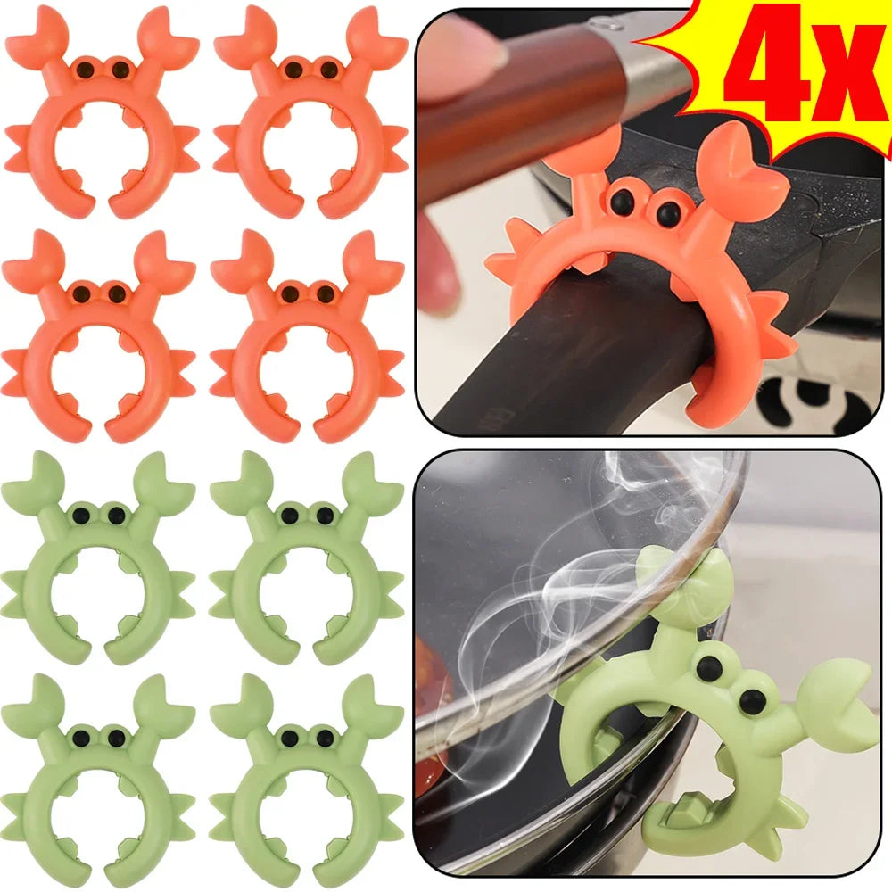 Crab – Silikonhalter für Kochutensilien