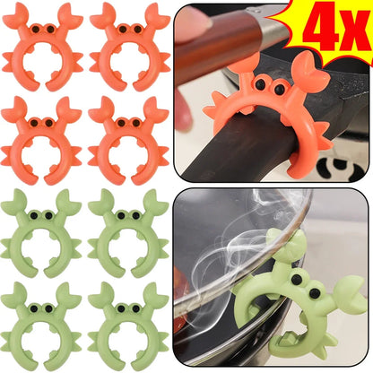 Crab – Silikonhalter für Kochutensilien